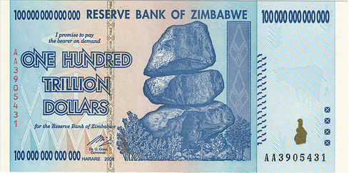 Zimbabwe "Bond Paper" Notes Are Bonds? 694138475